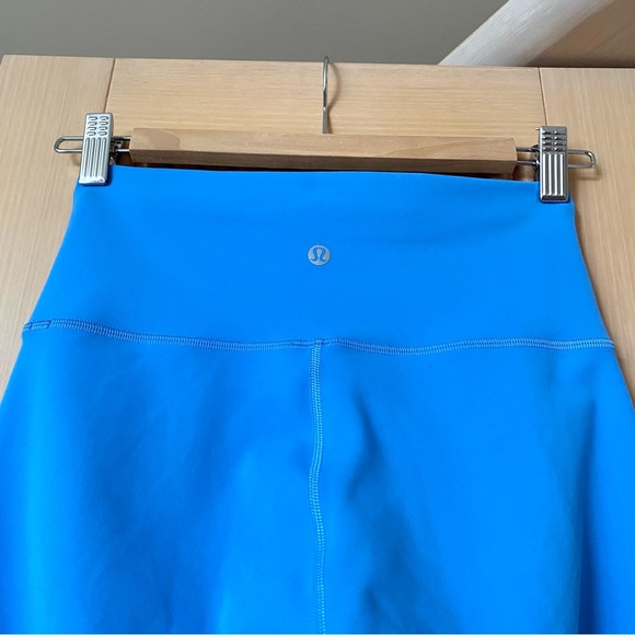 Lululemon Wunder Train High Rise Crop 23" blue - Picture 6 of 9